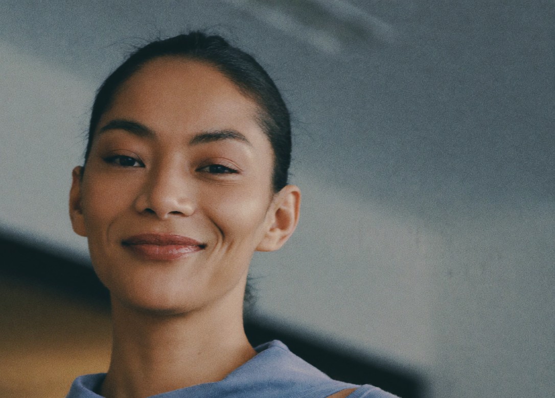 A quietly confident woman, some time after her procedure